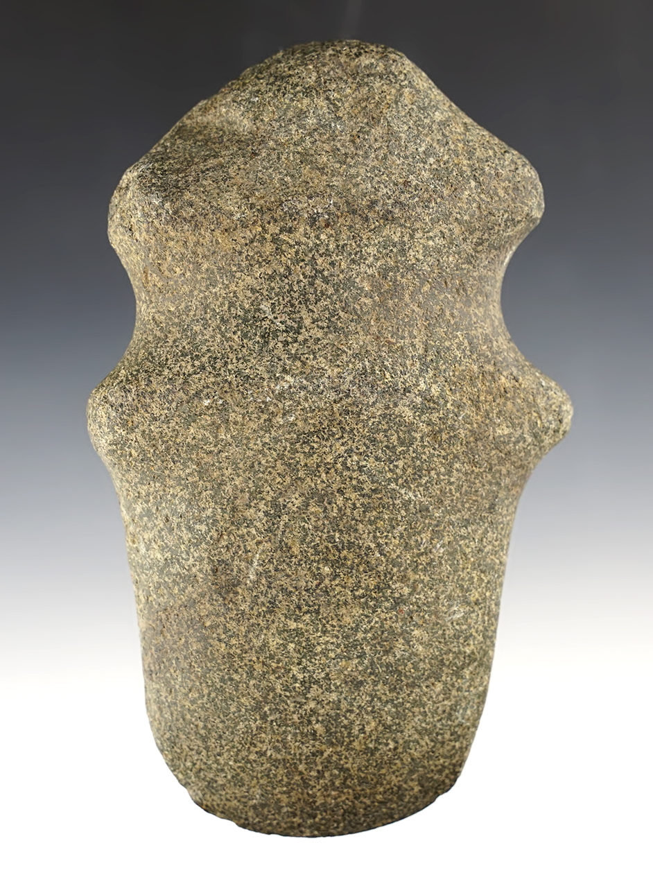 6 1/2" Barbed Axe with a good bit and overall great form. Found in the Midwestern U.S.