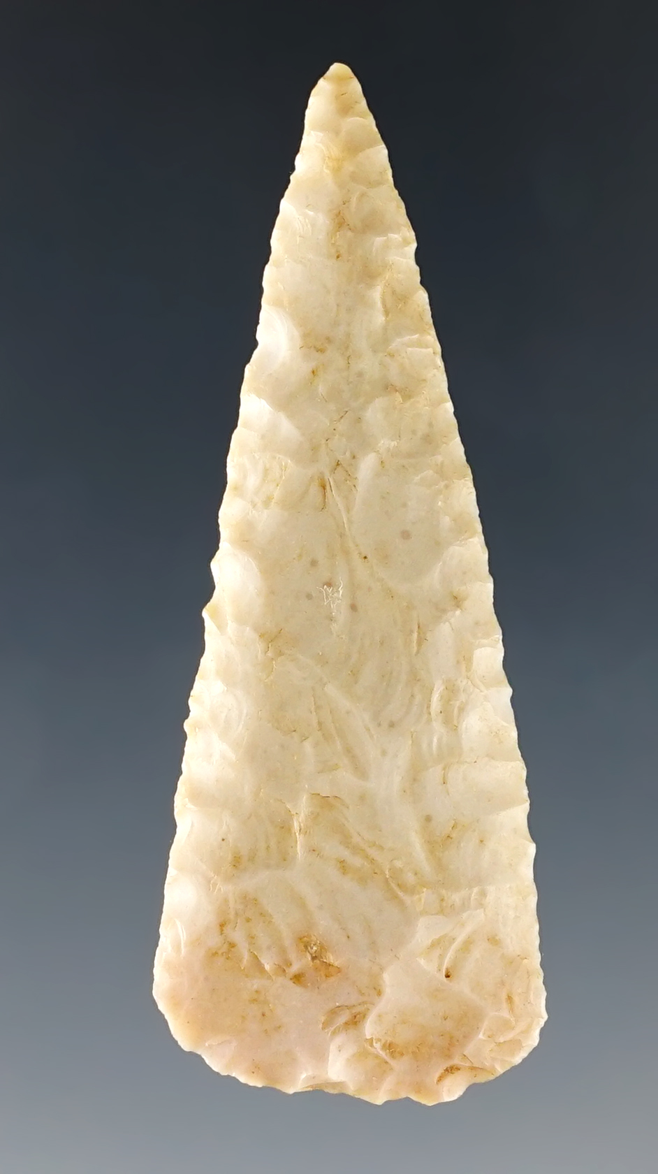 Well styled 2 5/16" Triangular Point found in Illinois.