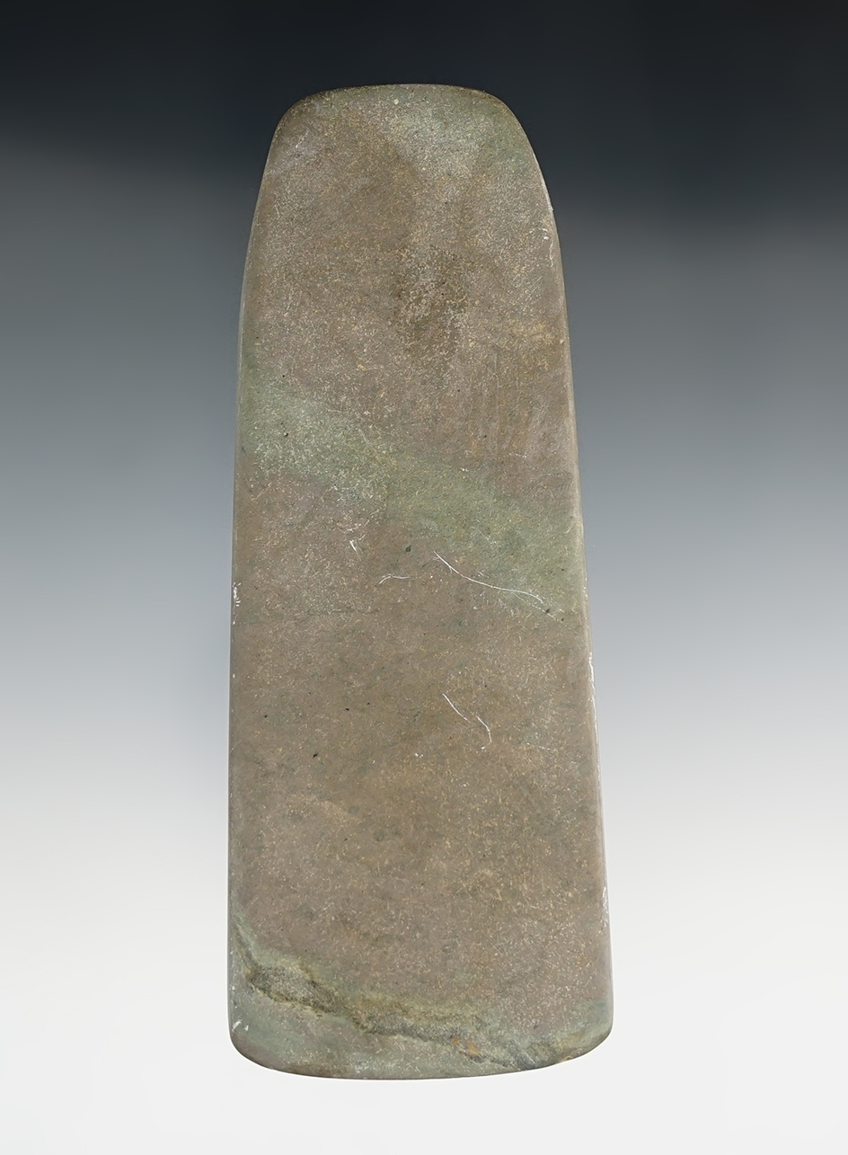 6 3/8" Undrilled Pendant that is well patinated. Found in Maryland.