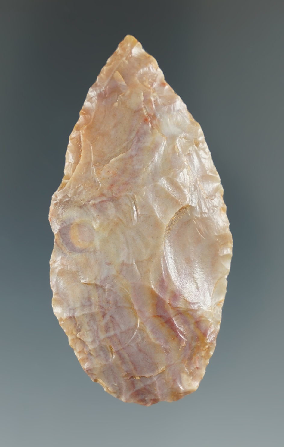 2 5/8" Leaf Point made from beautiful material found in Saudi Arabia.