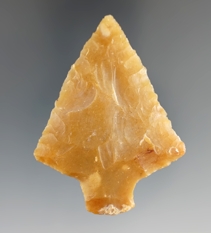 2 9/16" Cotton Bridge made from beautiful semi translucent material - Pasco Co., Florida.