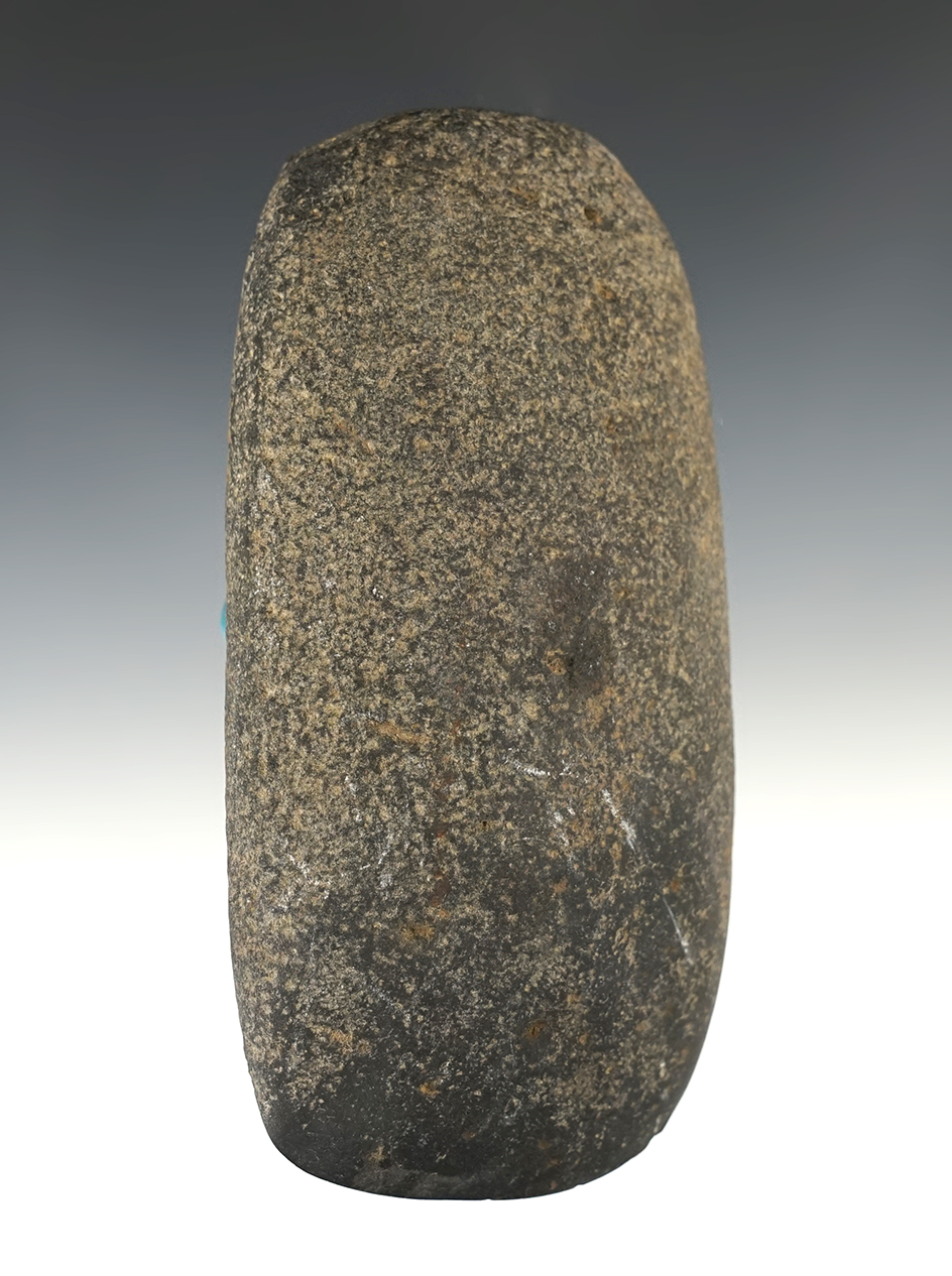 Nice 5 1/4" Hardstone Celt found in Pike Co., Illinois.