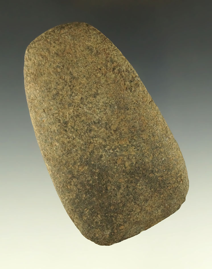 3 9/16" Hardstone Celt found in Ohio.