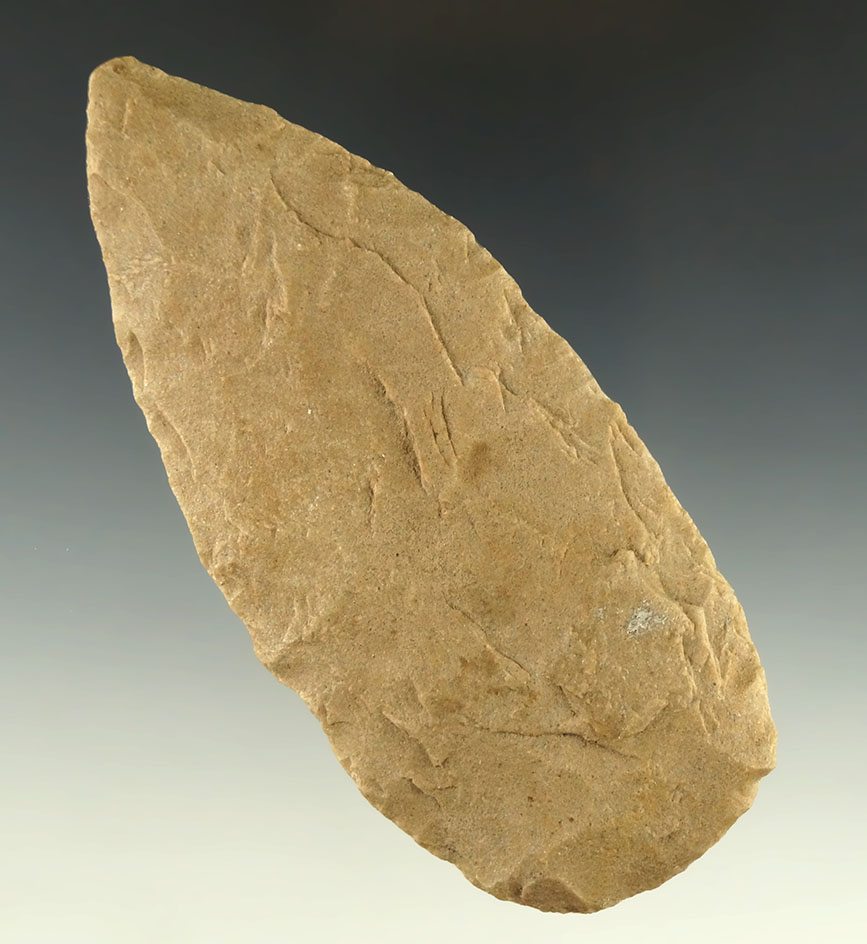 4 9/16" Flint Blade found in Kansas.