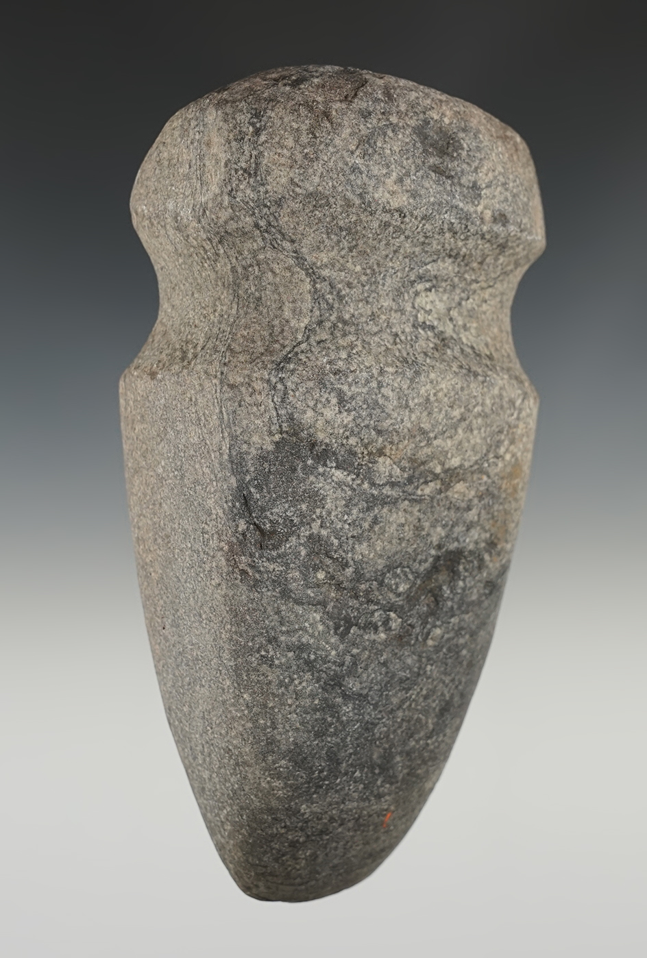 Well made 5 3/8" long Full Grooved Axe found in New Mexico. Bit is in great condition.