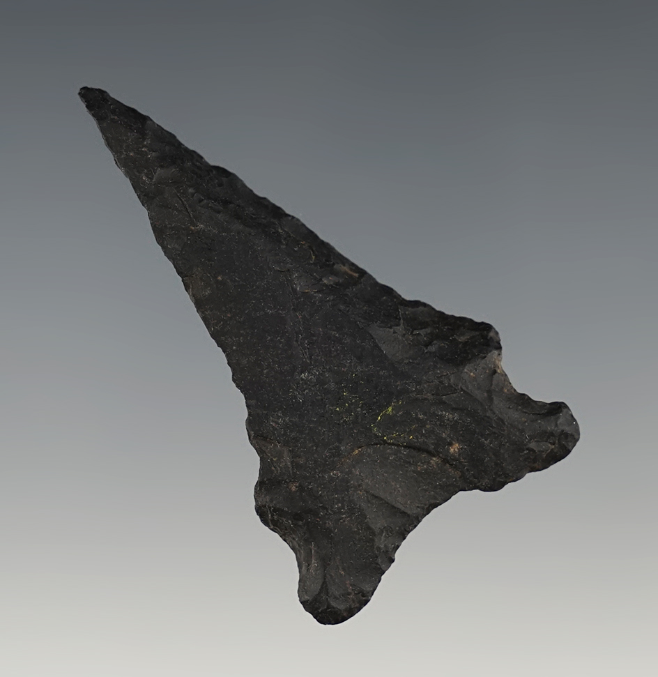 Nicely Beveled 2 1/16" Hardaway found near Point Pleasant, West Virginia. Davis COA.