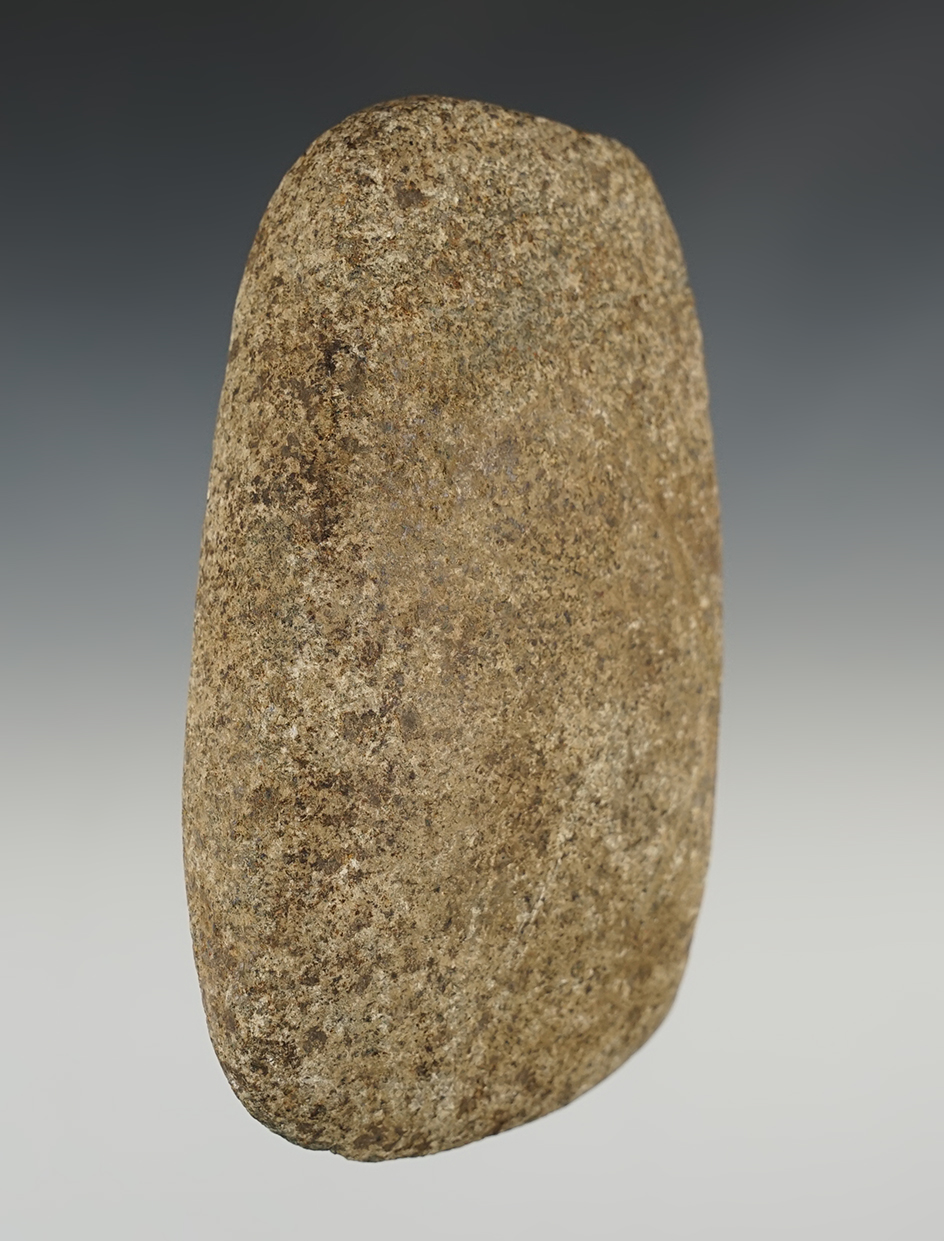 Nice 4 13/16" Hardstone Celt found in Indiana.