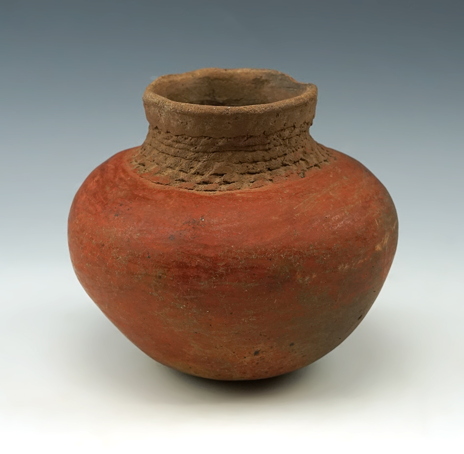 Beautiful 3 9/16" Tall Ancient Pottery Vessel from New Mexico.
