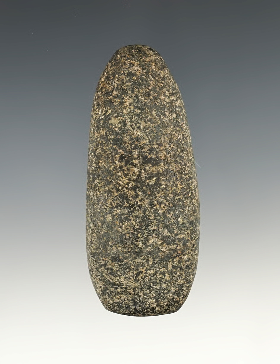 Unique 2 11/16" Woodland Stone Tool with good overall polish. Found in the Eastern U.S.