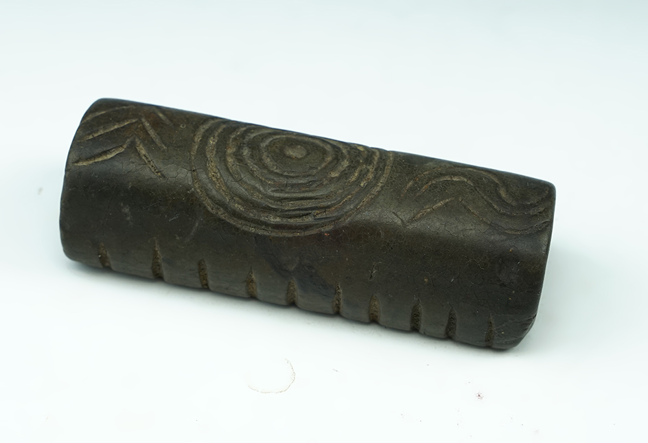 4 3/16" Pre-Columbian Stamp in nice condition.