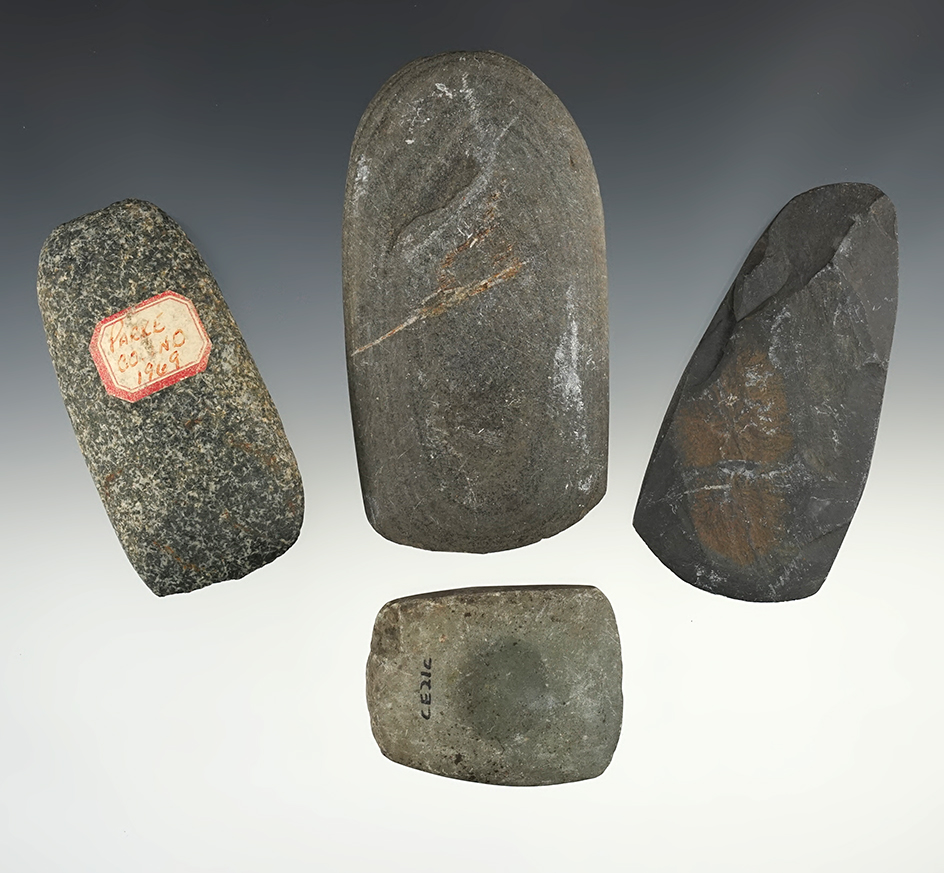 Set of 4 Midwest Celts, largest is 4".