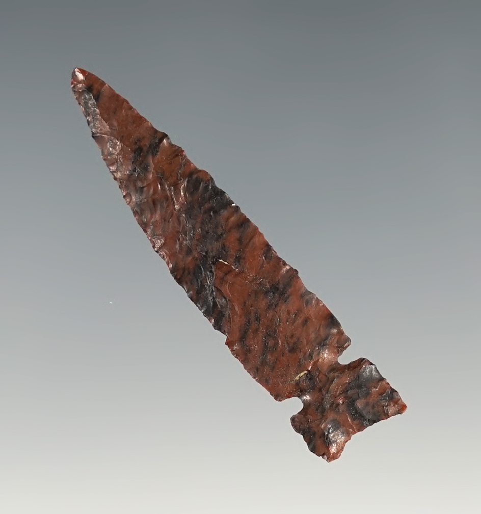 1 13/16" Side Notched Arrow Point found in Humboldt Co., Nevada. Very well made relic.