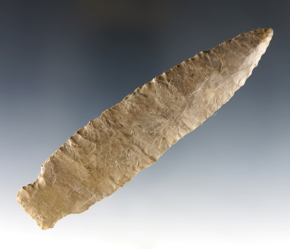 Fine 5 ¼" by 1 ¼" Elk River found in Lyon County, Kentucky by Mitch Sutherland.