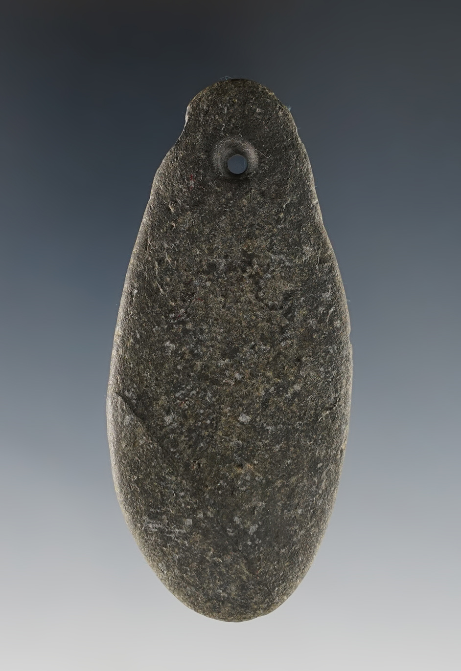 2 15/16" Hardstone Pendant found in Massachusetts on July 22nd, 1936. 