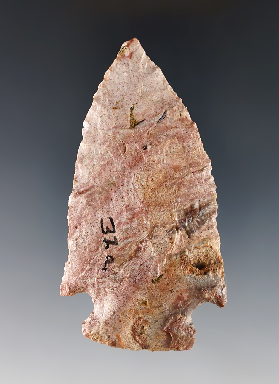 Highly colorful 3" Missouri Cornernotch in excellent condition.