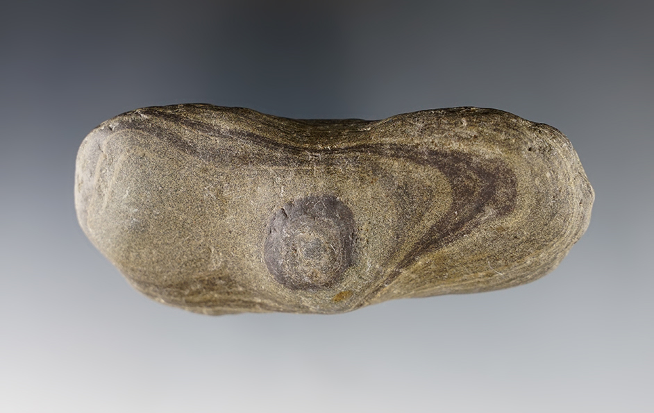 4 1/8" wide Wing Bannerstone Preform - Miami Co., Ohio. Drilling has been started.