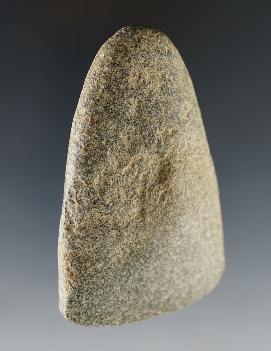 Fantastic little 2 3/4" Hardstone Adze with nice overall polish to the surface. Found in Indiana.