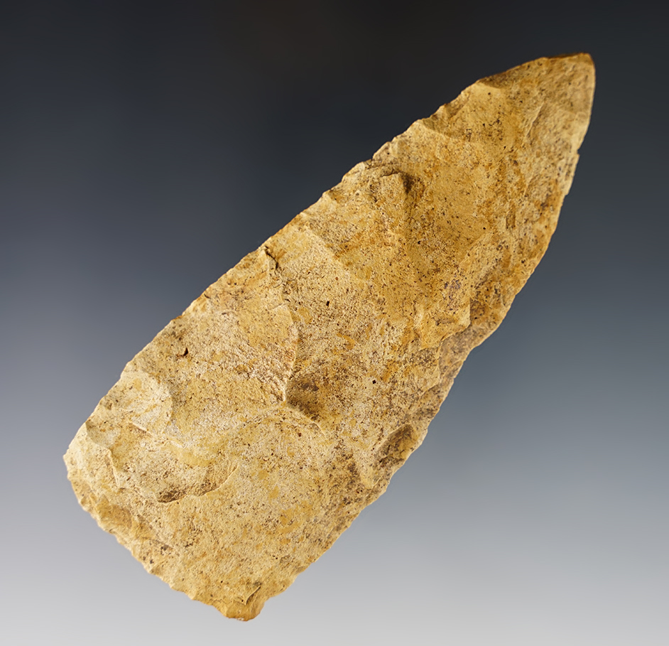 Heavily patinated 4 1/2" Blade found by Joseph Dillion in Calloway Co., Kentucky.