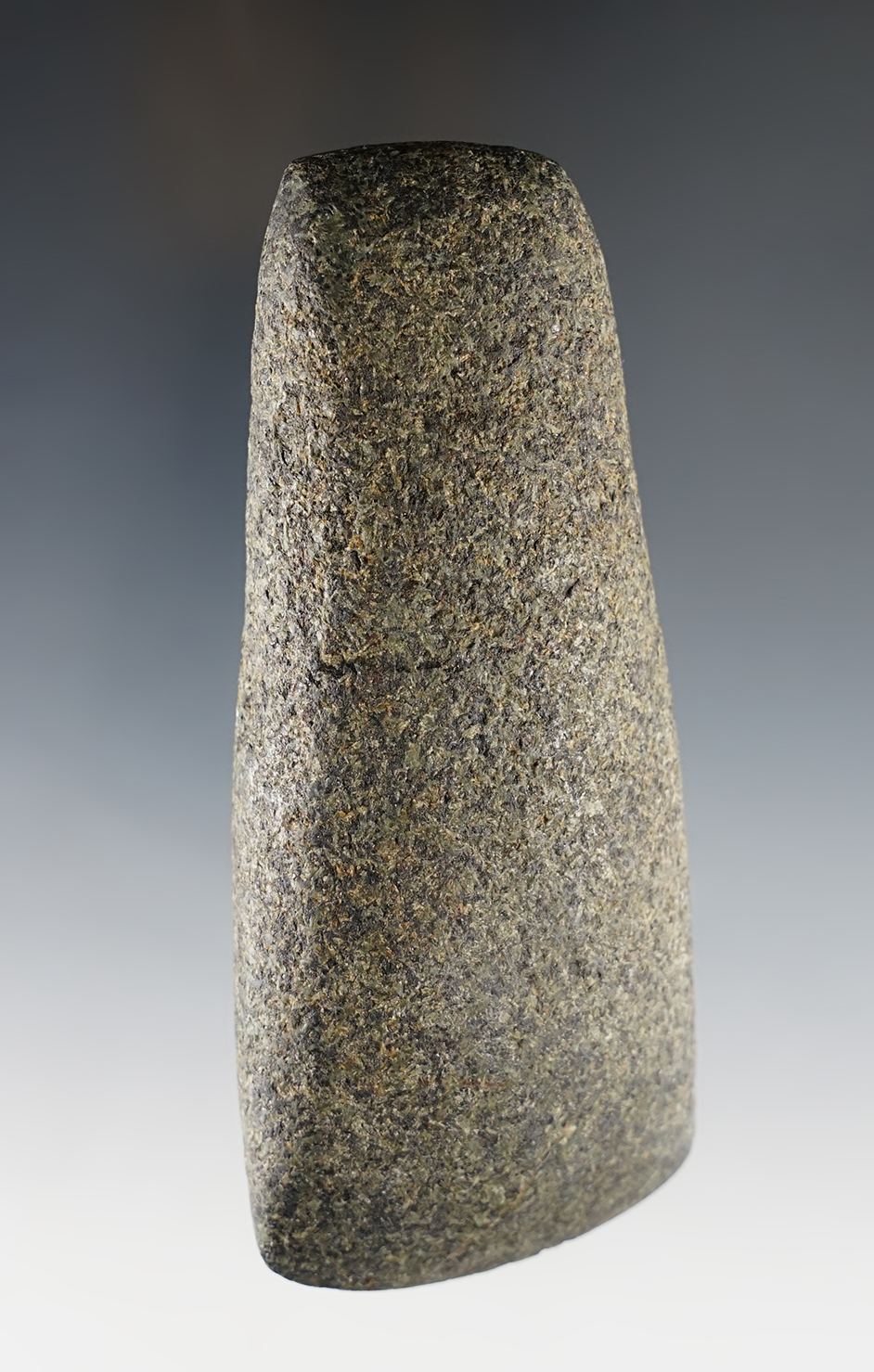 Nicely made 5 1/16" Hardstone Celt found in Richland Co., Ohio. Bit is in excellent condition. 