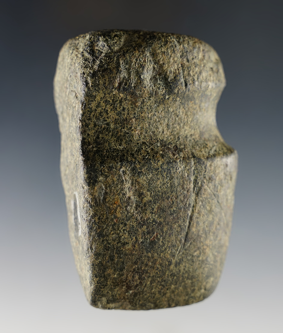 3 1/4" long 3/4 Grooved Ohio Axe in excellent condition. Ex. Bill Ballinger collection.