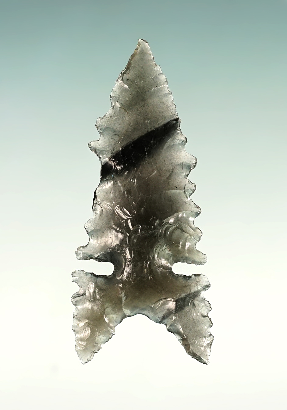 Possibly the nicest northern side notched I have yet handled! Nevada.