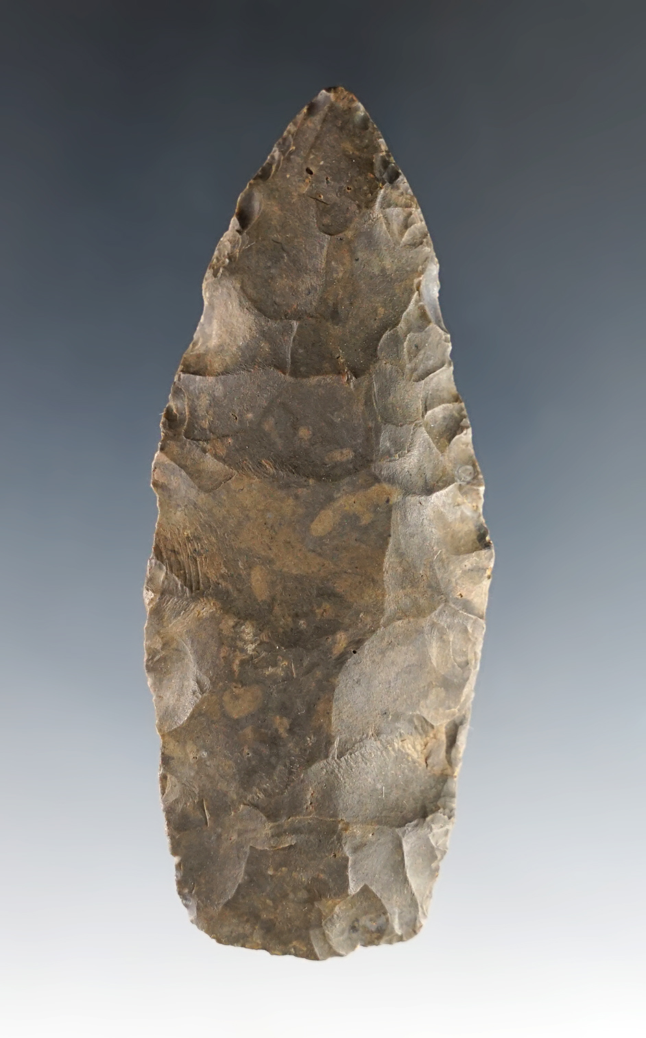 3" Blade found by Joseph Dillion in Calloway Co., Kentucky. Well patinated.