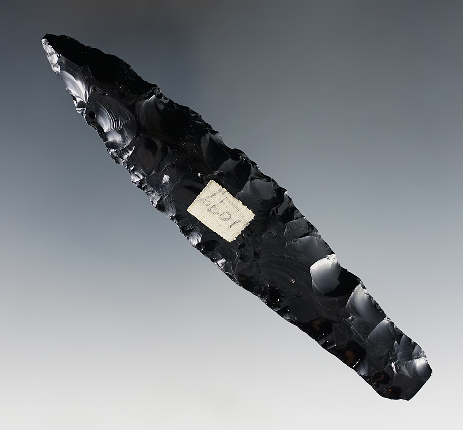 Outstanding 4 7/8" Haskett found on August 21, 1961 by R.D. Mudge in Nevada. Stermer COA.