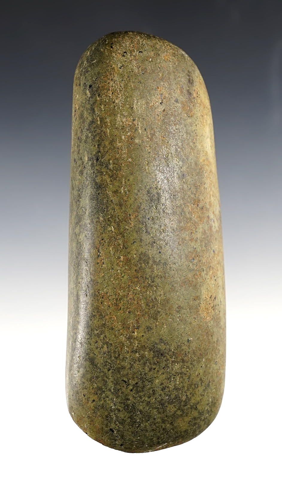 5 1/2" highly polished Hardstone Celt in excellent condition with a sharp bit. Midwestern U.S.