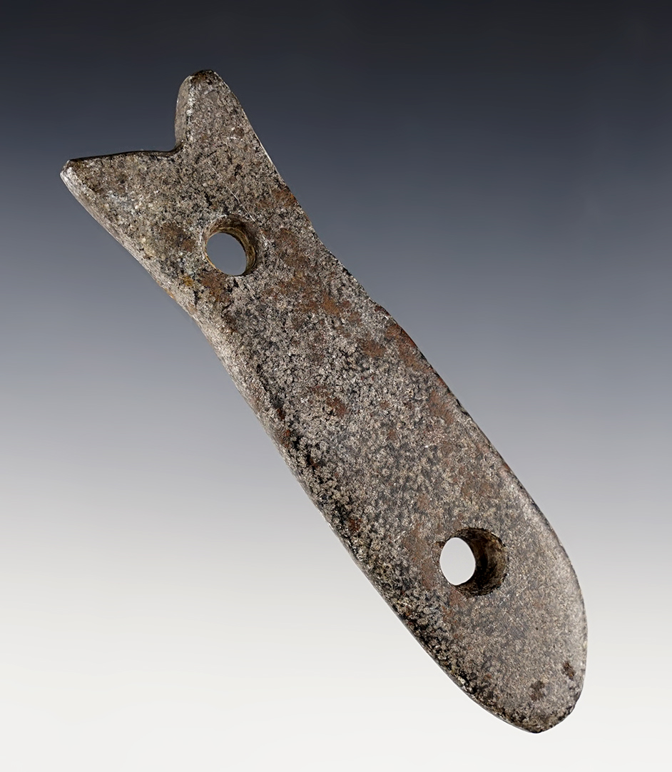 4 9/16" Ritual implement, probably Tairona culture from Colombia, CE 100-1000. 