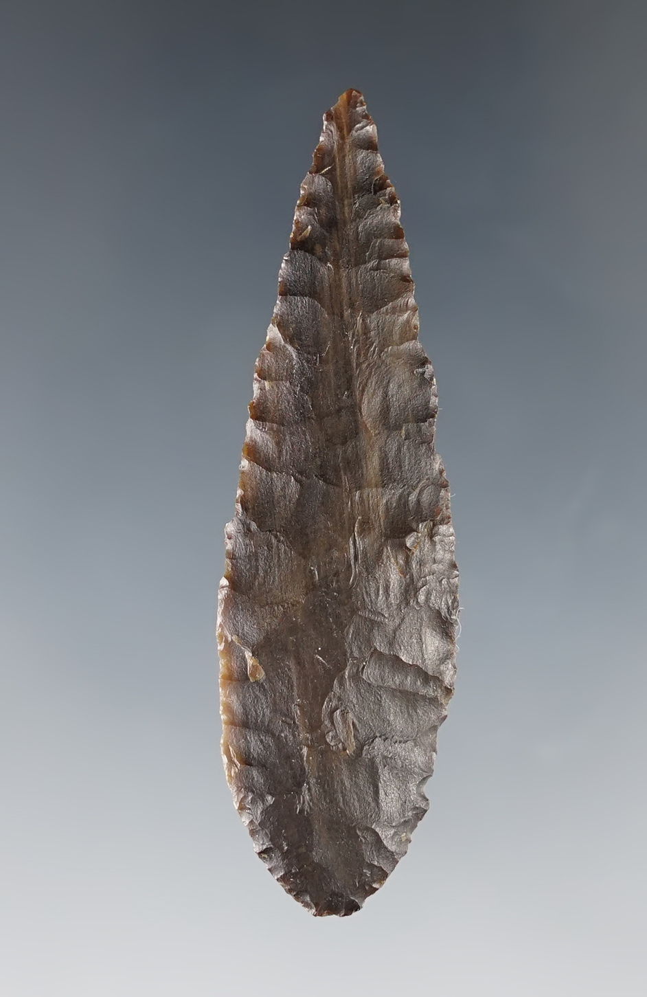 Fine 2 3/8" Cascade. Washington/Oregon area. Collection of Rudy DeJong. Stermer COA. 