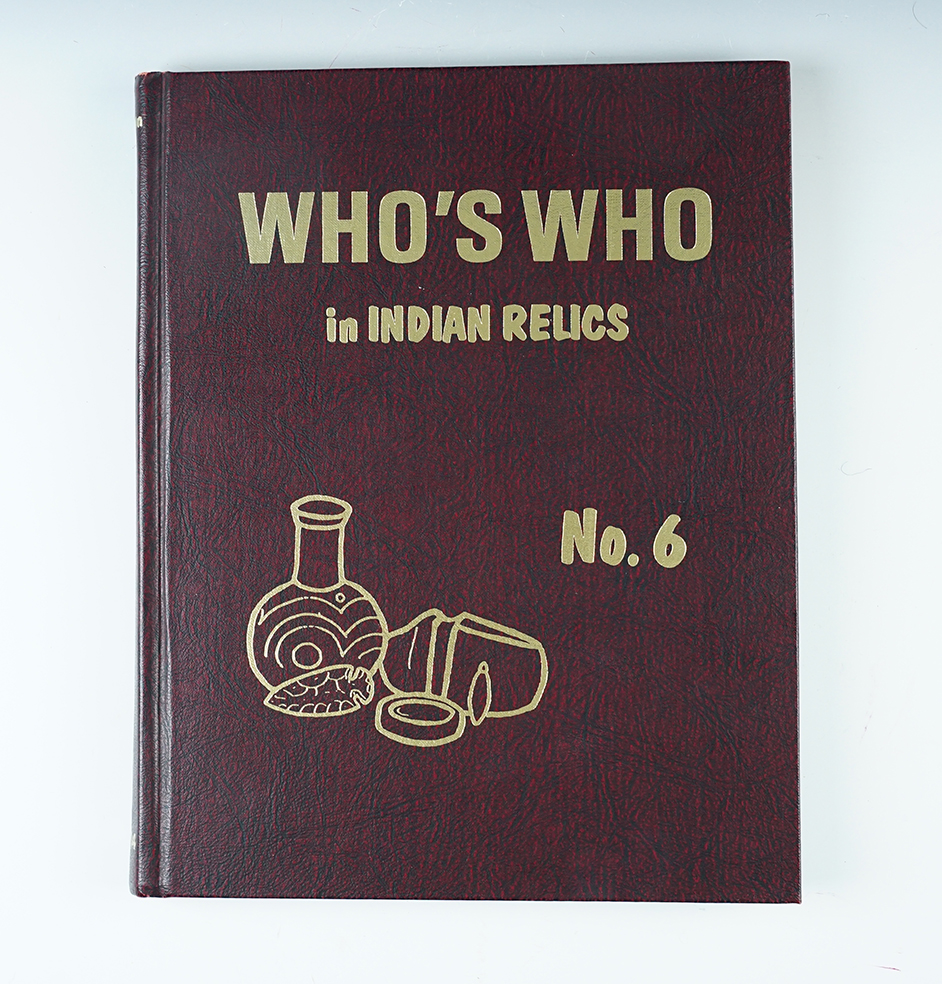 Hardback Book: Who's Who in Indian Relics, No. 6, First Edition 1984. 