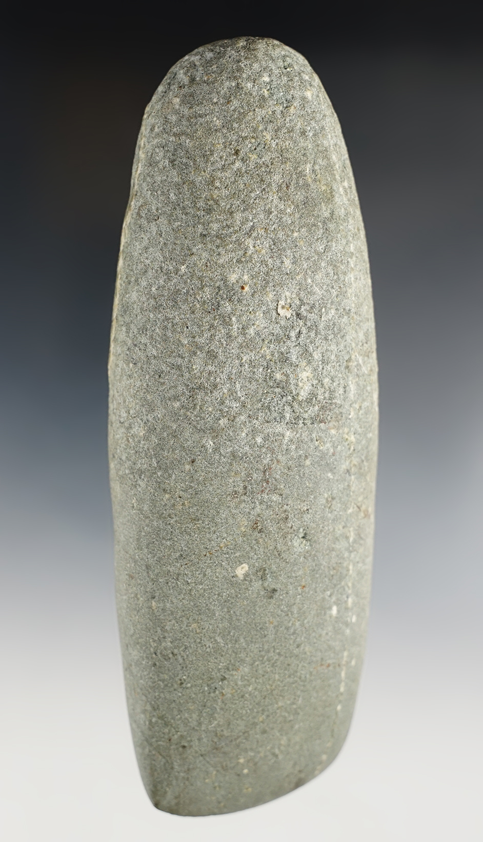 Fine 6" long Hardstone Celt found in the Midwestern U.S. Nice bit and overall great form. Ex. Bush.