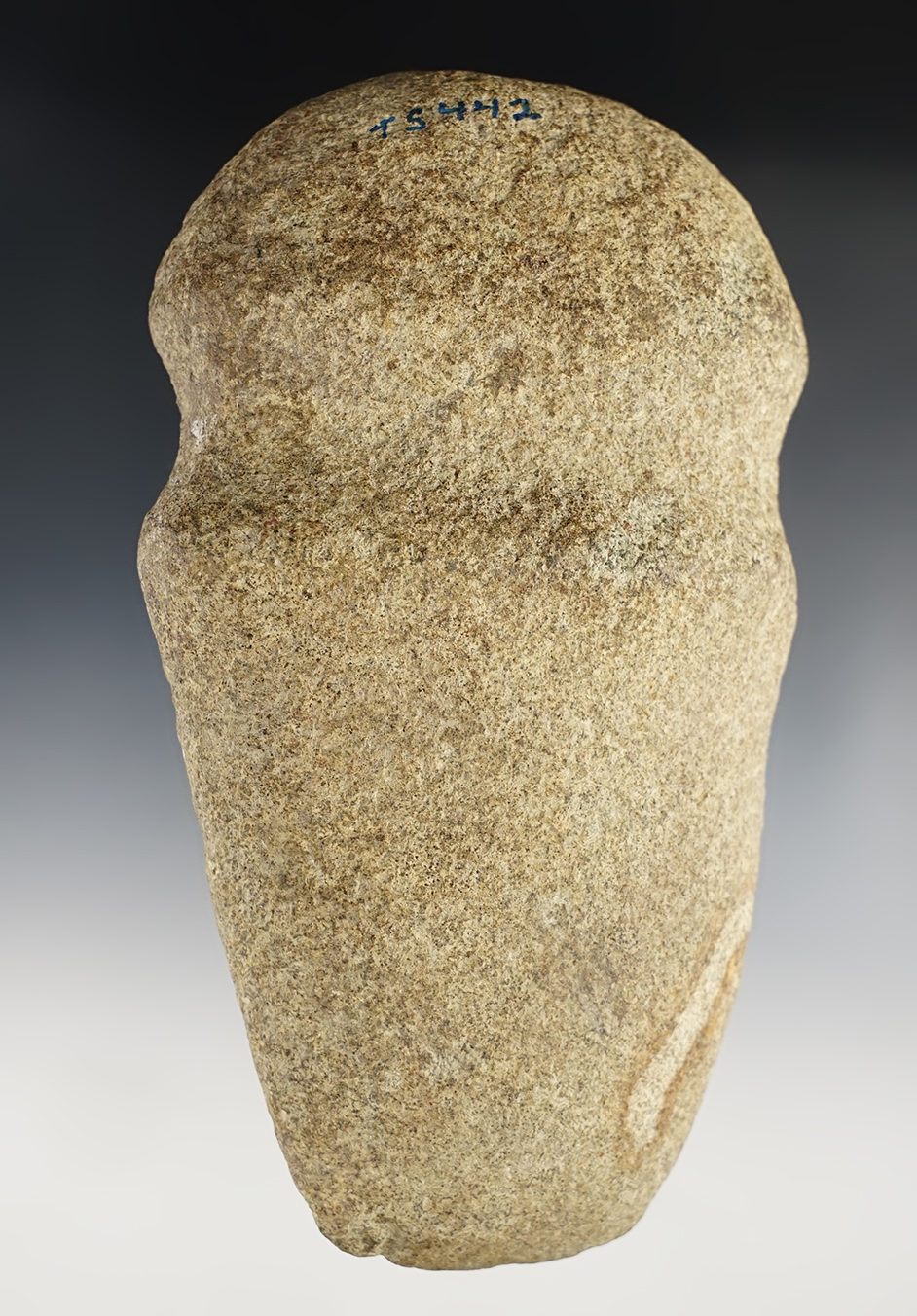 6 1/2" long Full Groove Axe found in Perry Co., Pennsylvania. Ex. Nancy Moore.