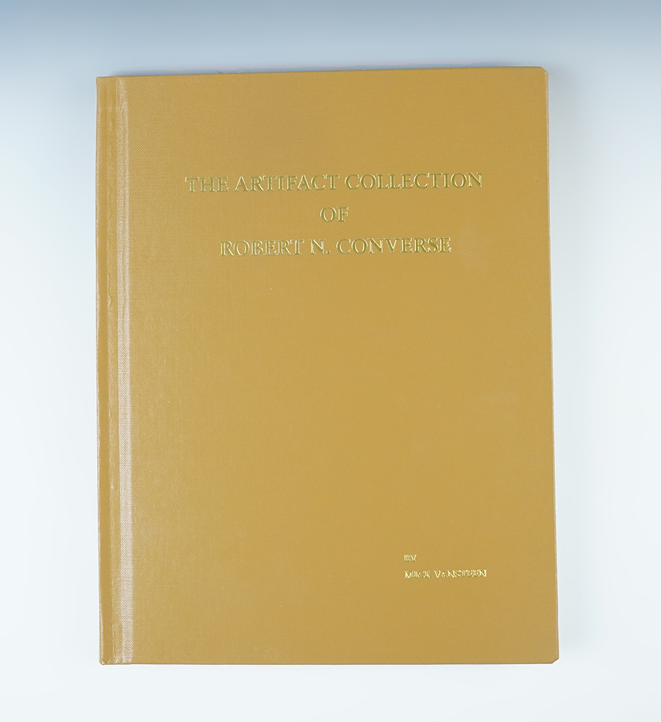 Hardback Book: The Artifact Collection of Robert N. Converse by Mick Vansteen, 235 pages. 