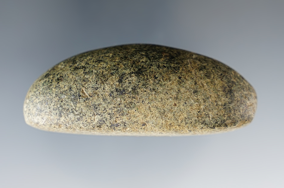 2 7/16" Archaic Loafstone made from Granite. Found in Clark Co., Ohio.