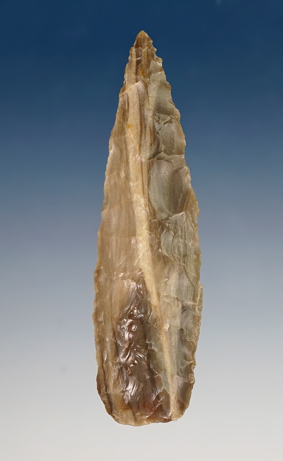 2 5/8" petrified wood Lanceolate knife in very nice condition.  Found  near the Columbia River. 