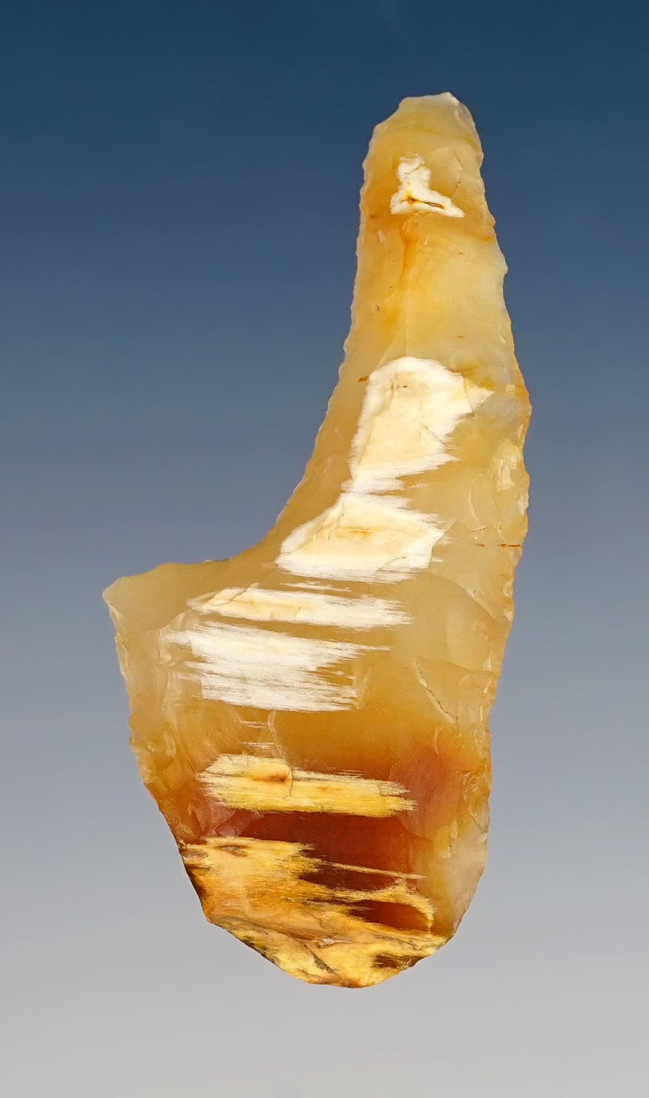 1 7/8" Shaft Scraper found in the 1950's by Norma Berg near the Columbia River. 