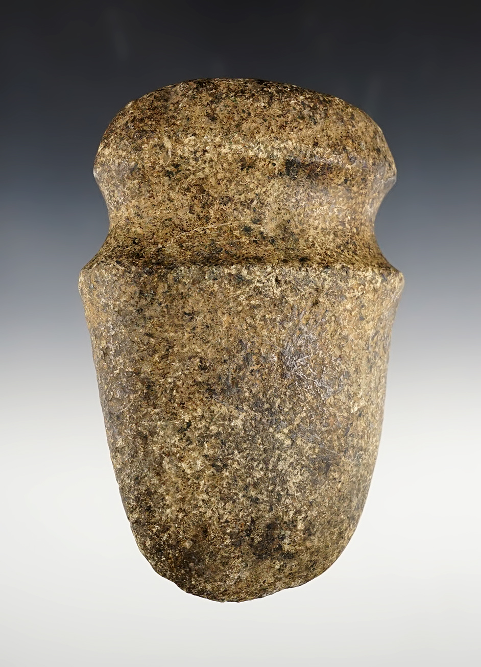 5 5/16" long Full Groove Axe with some damage to the poll end, great condition otherwise.