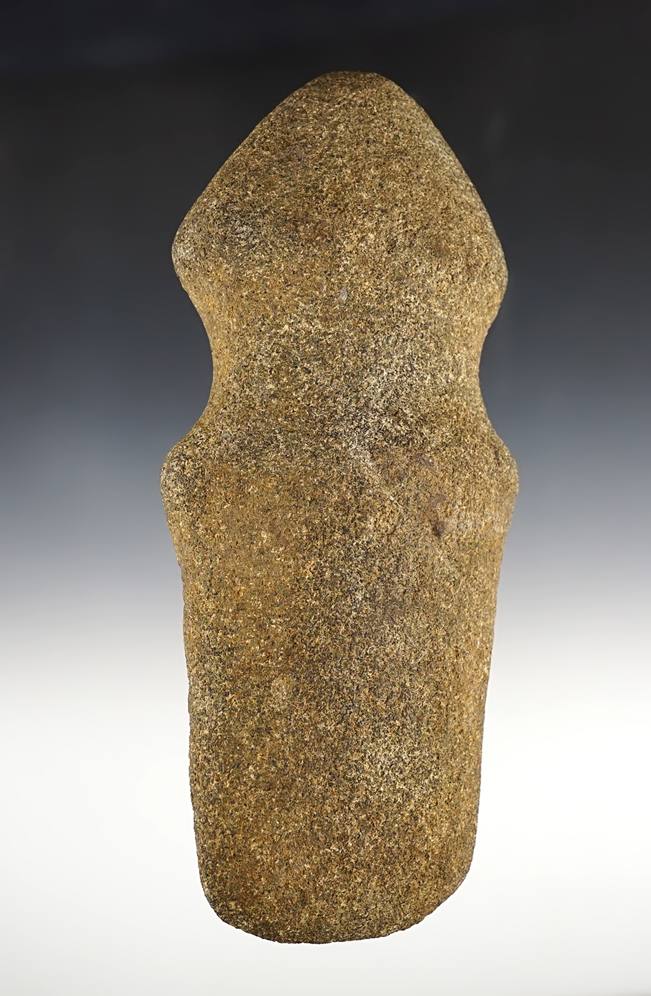 Large and well patinated 8 1/8" Michigan Barbed Axe. Found in the Michigan area. 