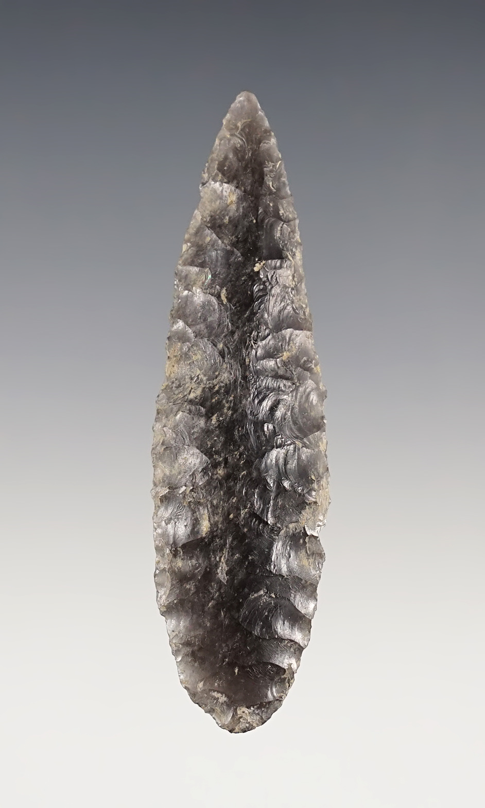 3 1/16" Cascade made from heavily patinated Obsidian. Found in Oregon. 