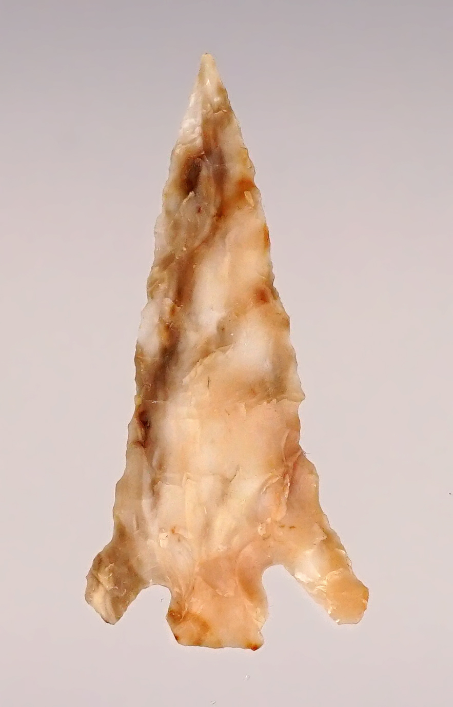 1 5/16" Columbia Plateau made from very fine Agate. Found near the Columbia River. 