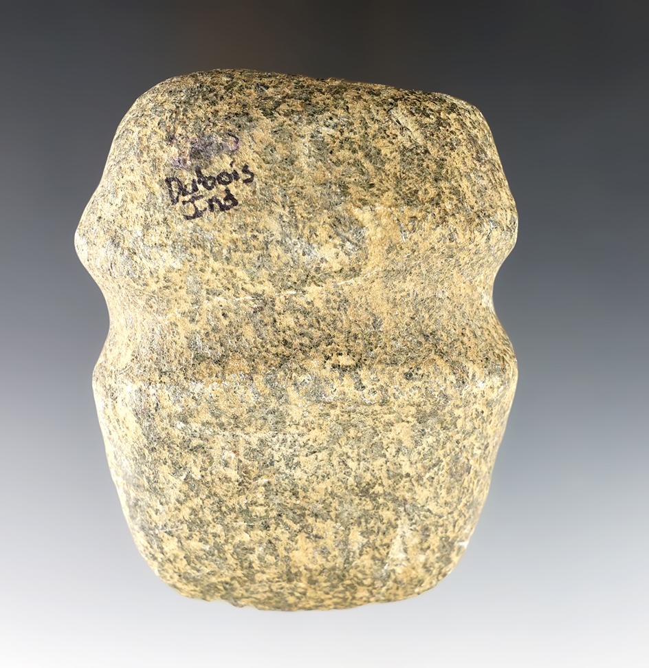 3 9/16" Full Grooved Axe found in Dubois Co., Indiana. In nice condition.