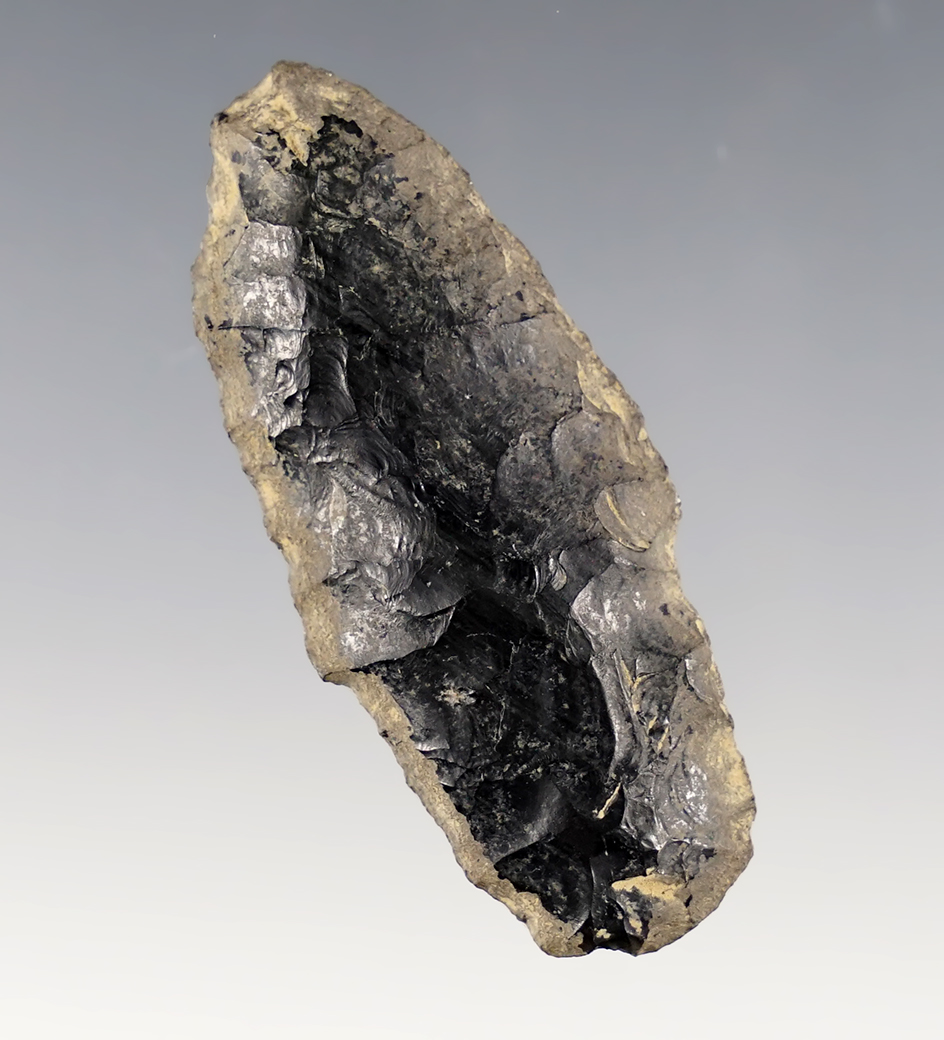 Well patinated 2 1/4" Paleo Silver Lake - Monroe Farm, Tulelake, California in the 1940's.