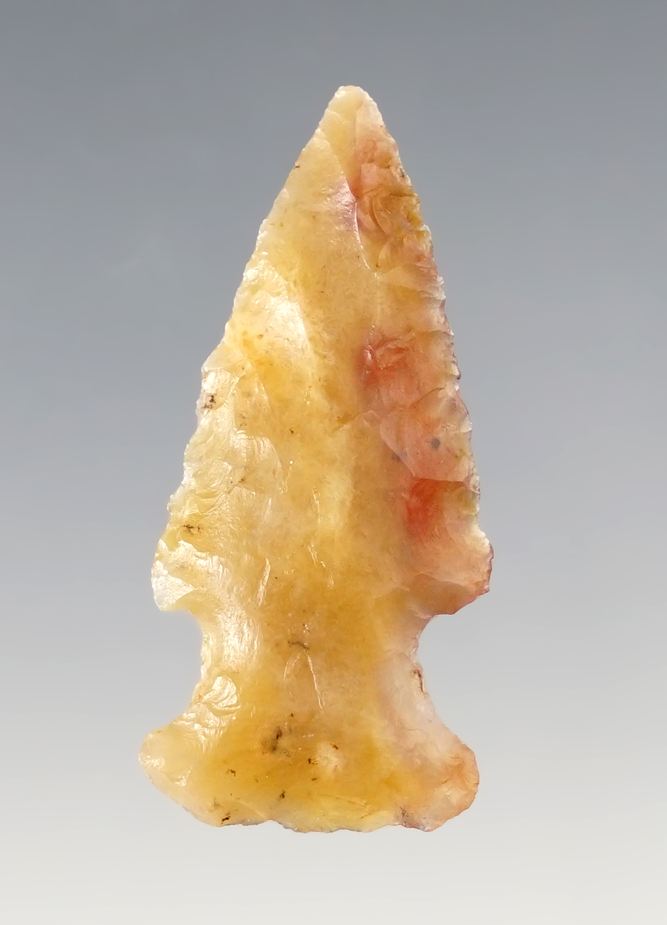 Colorful 1 9/16" Point made from incredible material. Found in the Four Corners area.