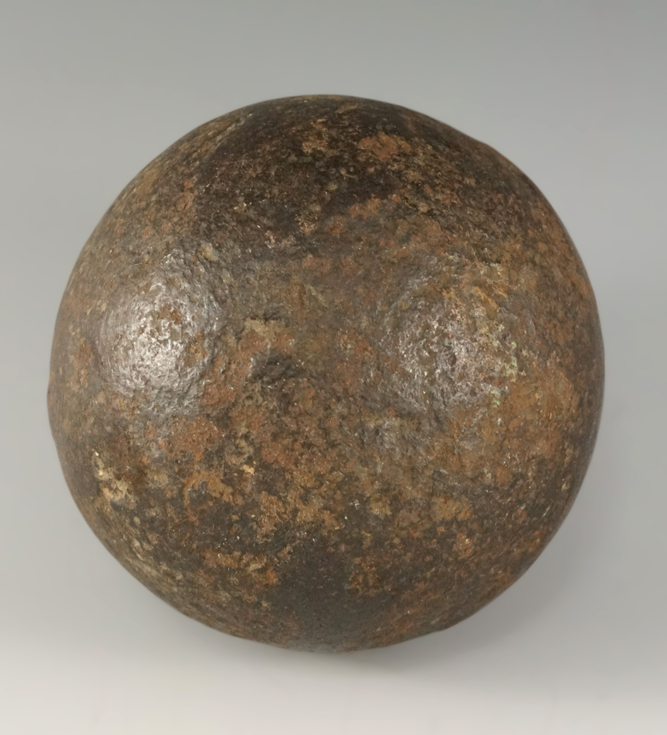 3" Diameter Cannon Ball found in New York.