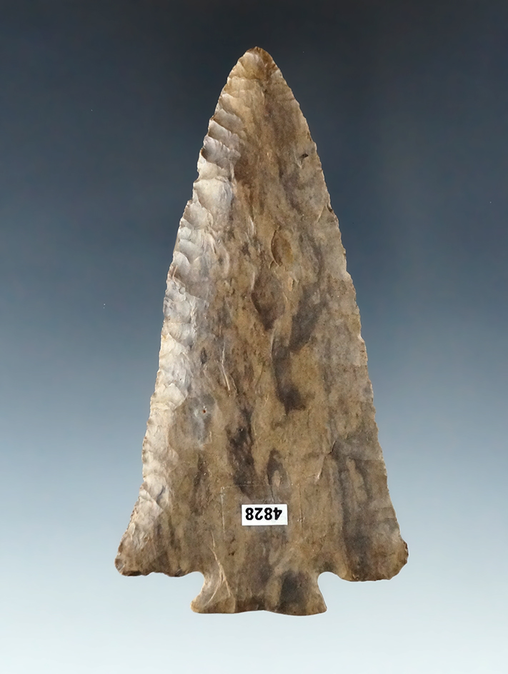 Exceptional! 3 3/4" Dover Flint Decatur Fracture Base found in Tennessee. Ex. Young, Shively.