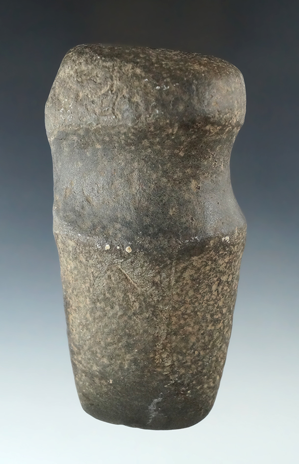 4 3/4" Long 3/4 Groove Axe found in Darke Co., Ohio.