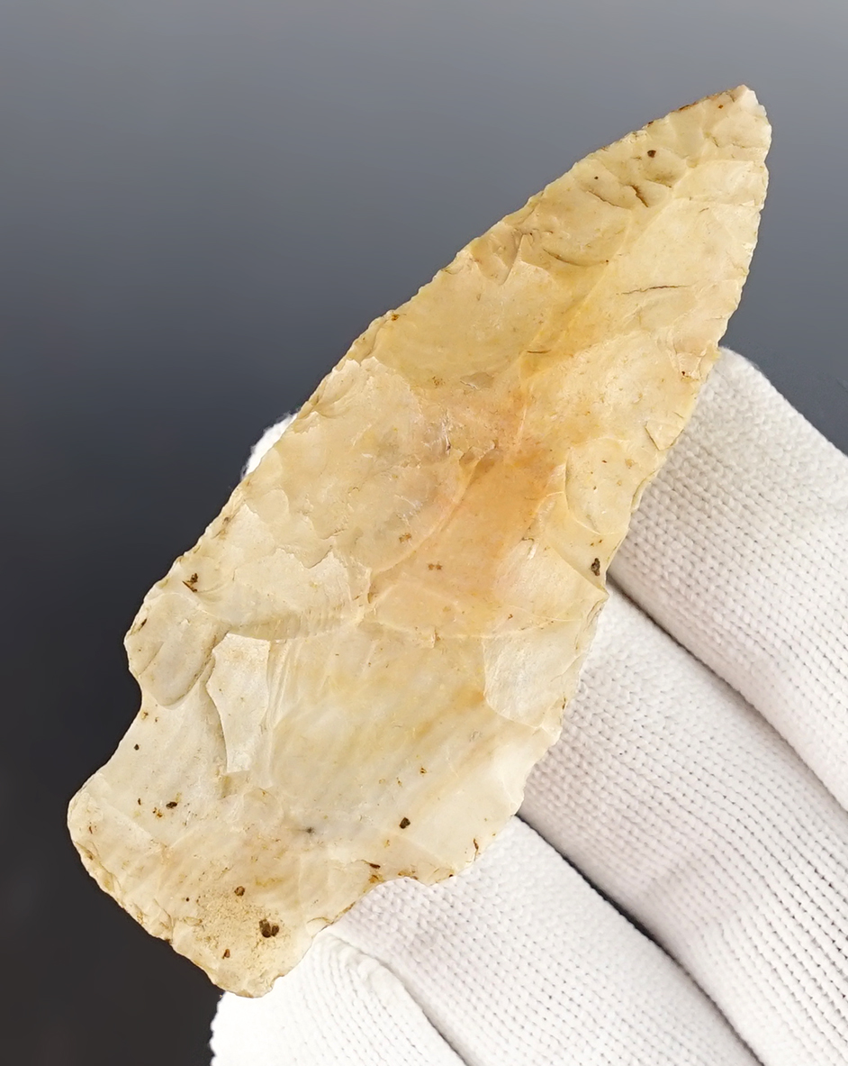 3 3/16" Shaniko found by Jesus Mendoza, in the 1960's, near Klamath Falls, Klamath Co., Oregon. 