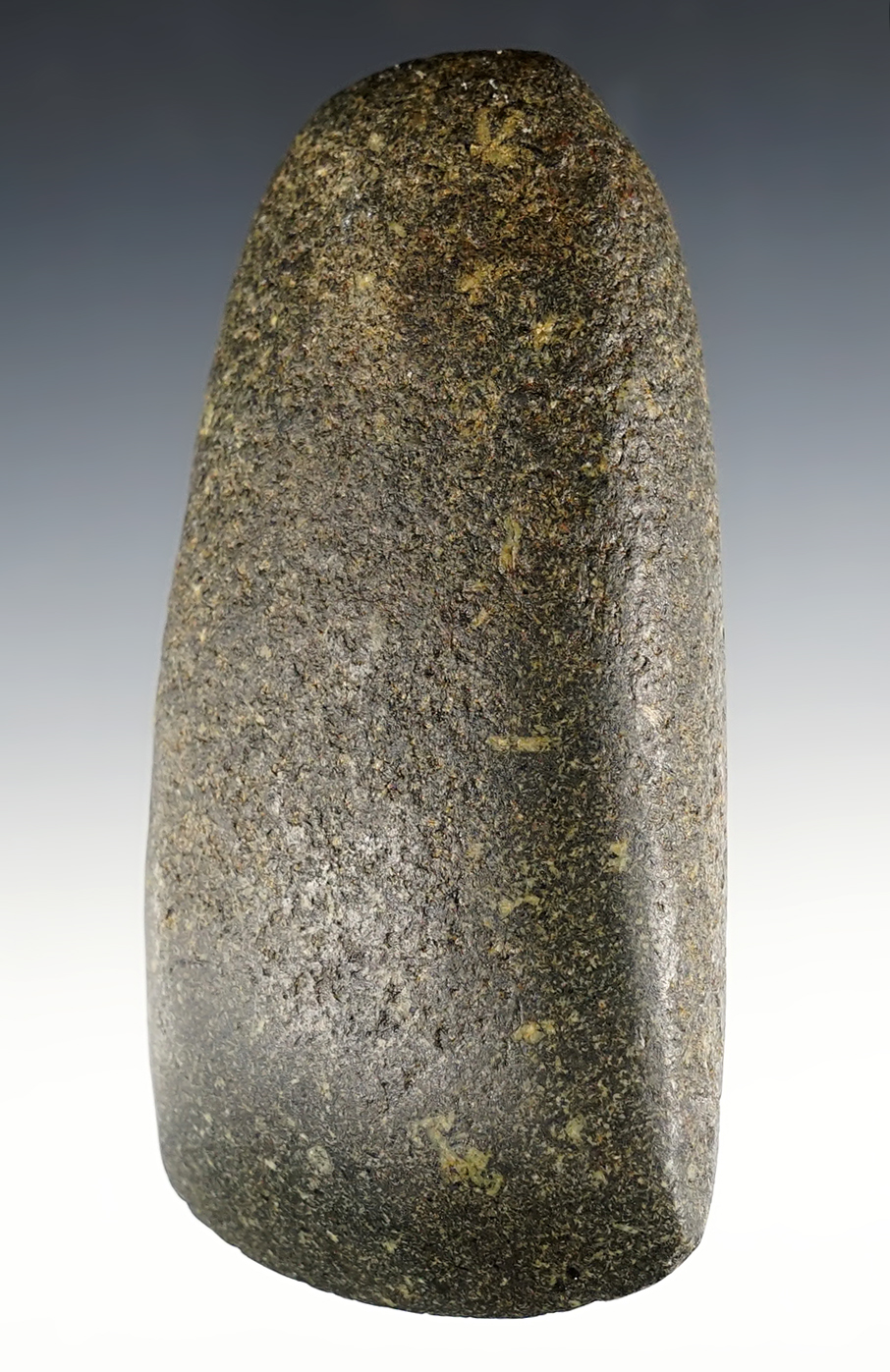 Fine 5 1/8" Celt found in Mason Co., Kentucky. Ex. Dr. Baldock, Wes Atkinson collections. 