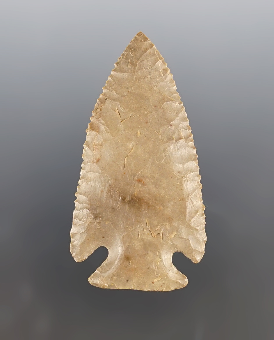 2 7/16" Kirk Corner Notch - Hardin Co., Tennessee by Jim Lambert. Comes with a Dickey COA.